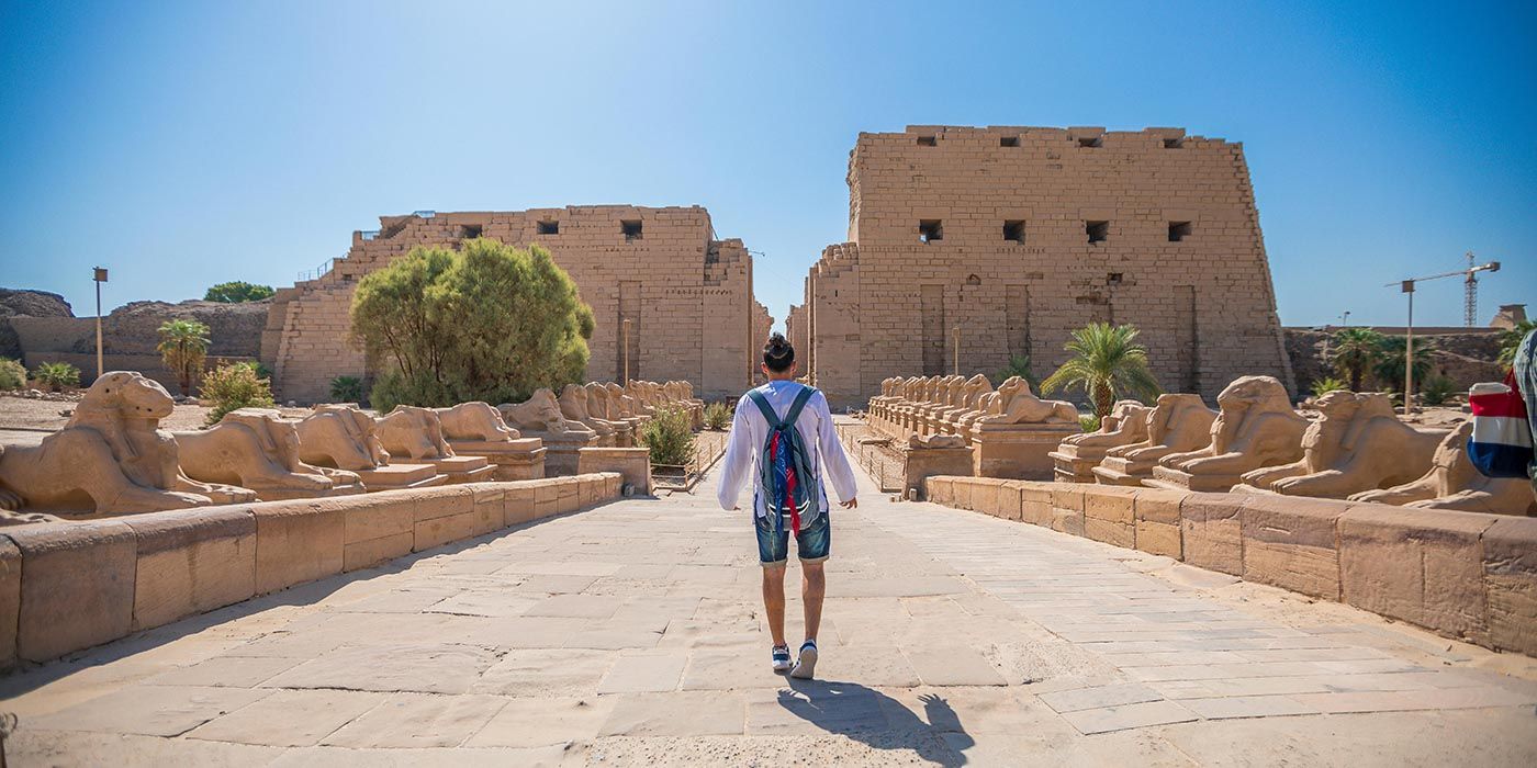 Karnak Temple in Luxor Egypt